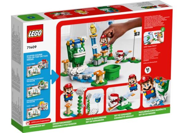 LEGO Super Mario - Set de extindere - Provocarea din nori a lui Big Spike 71409, 540 piese