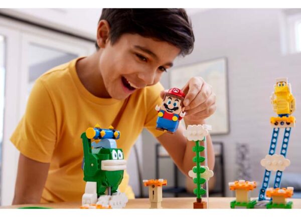 LEGO Super Mario - Set de extindere - Provocarea din nori a lui Big Spike 71409, 540 piese