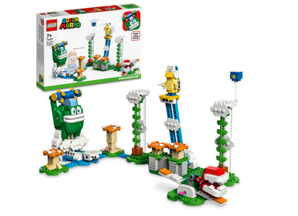 LEGO Super Mario - Set de extindere - Provocarea din nori a lui Big Spike 71409, 540 piese