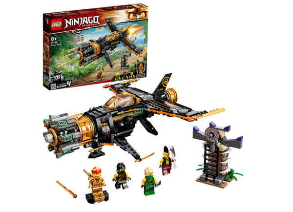 71736-LEGO-NINJAGO LEGO Ninjago - Zdrobitorul de pietre 71736, 449 piese