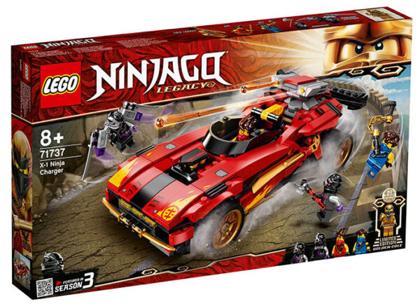 LEGO Ninjago - X-1 Ninja Charger 71737, 599 piese
