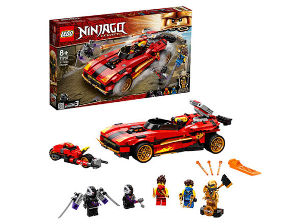 LEGO Ninjago - X-1 Ninja Charger 71737, 599 piese