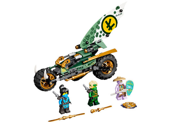 71745-LEGO-NINJAGO-1 LEGO Ninjago - Motocicleta de jungla al lui Lloyd 71745, 183 piese