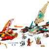 LEGO Ninjago - Batalia cu catamarane 71748, 780 piese