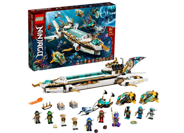 71756-ninjago-lego LEGO Ninjago - Hydro Bounty 71756, 1159 piese