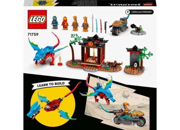 LEGO Ninjago - Templul Dragonului 71759, 161 piese
