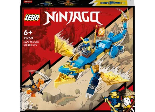 71760-lego-ninjago-1 LEGO Ninjago - Dragonul Tunet EVO al lui Jay 71760, 140 piese