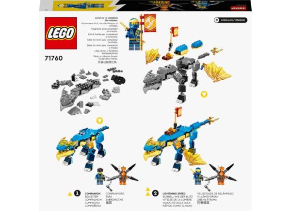 71760-lego-ninjago-2 LEGO Ninjago - Dragonul Tunet EVO al lui Jay 71760, 140 piese