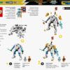 LEGO Ninjago - Robotul EVO al lui Zane 71761, 95 piese