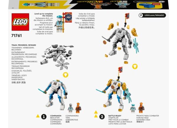 LEGO Ninjago - Robotul EVO al lui Zane 71761, 95 piese