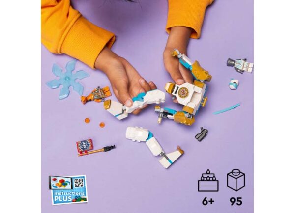 LEGO Ninjago - Robotul EVO al lui Zane 71761, 95 piese