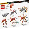 71762_alt4 LEGO® NINJAGO - Dragonul EVO de Foc al lui Kai 71762, 204 piese