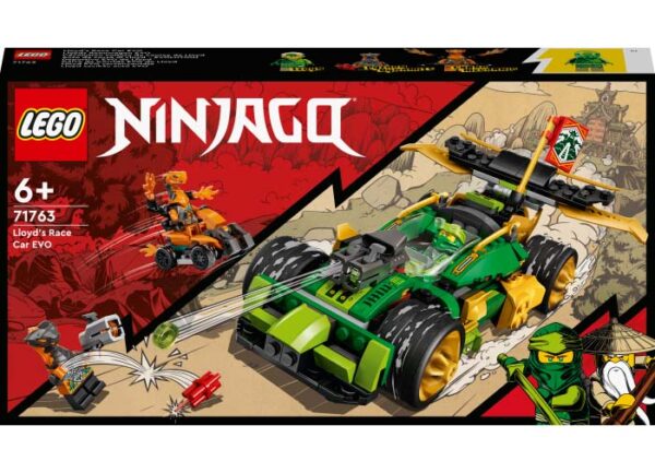 71763-lego-ninjago-1 LEGO Ninjago - Masina de curse EVO a lui Lloyd 71763, 279 piese