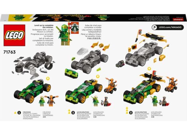 71763-lego-ninjago-2 LEGO Ninjago - Masina de curse EVO a lui Lloyd 71763, 279 piese