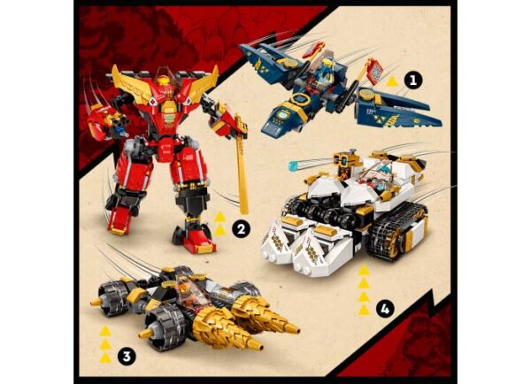 71765-lego-ninjago-3 LEGO Ninjago - Ultra Robot Ninja combinat 71765, 1104 piese