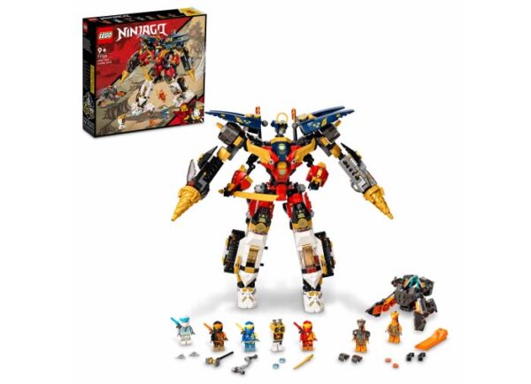 71765-lego-ninjago LEGO Ninjago - Ultra Robot Ninja combinat 71765, 1104 piese