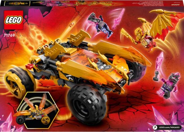LEGO Ninjago - Masina Dragon a lui Cole 71769, 384 piese