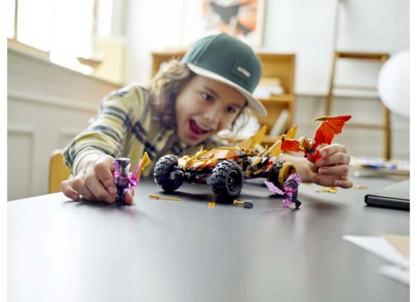 LEGO Ninjago - Masina Dragon a lui Cole 71769, 384 piese