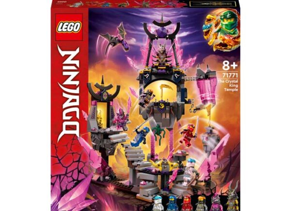 LEGO Ninjago - Templul Regelui de Cristal 71771, 703 piese