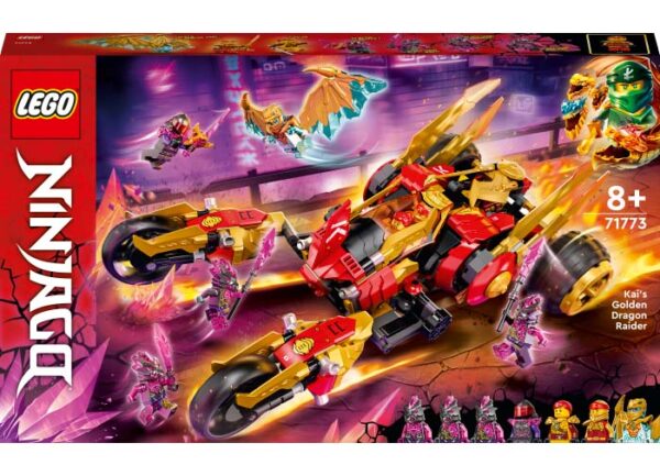 71773-lego-ninjago-1 LEGO Ninjago - Vehiculul Dragon de Aur al lui Kai 71773, 624 piese