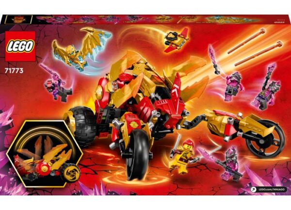 71773-lego-ninjago-2 LEGO Ninjago - Vehiculul Dragon de Aur al lui Kai 71773, 624 piese
