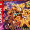 LEGO Ninjago - Ultra Dragonul de Aur al lui Lloyd 71774, 989 piese