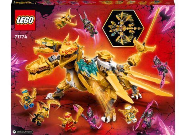 LEGO Ninjago - Ultra Dragonul de Aur al lui Lloyd 71774, 989 piese