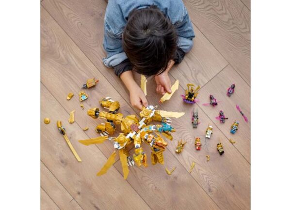 LEGO Ninjago - Ultra Dragonul de Aur al lui Lloyd 71774, 989 piese