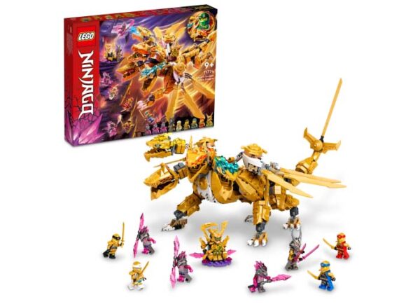 LEGO Ninjago - Ultra Dragonul de Aur al lui Lloyd 71774, 989 piese
