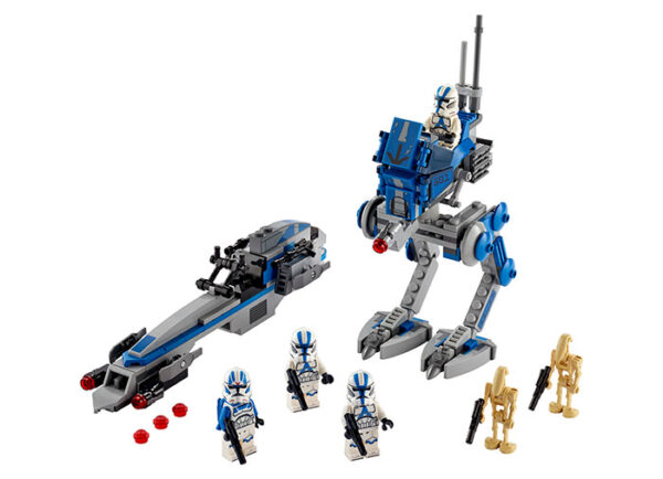 LEGO Star Wars - Clone Troopers din Legiunea 501 (75280) 75280, 285 piese