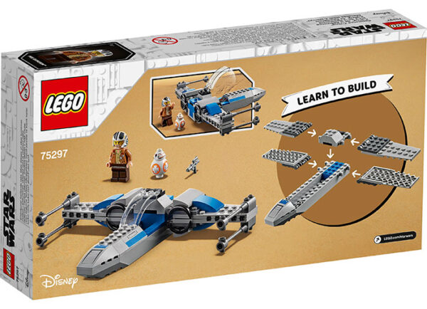 LEGO Star Wars - X-Wing™ al Rezistentei 75297, 60 piese