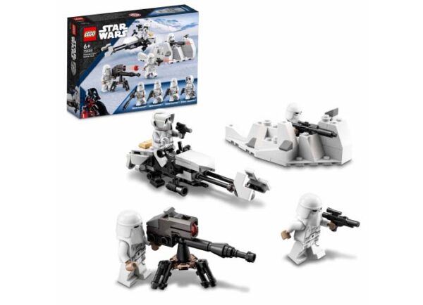 LEGO Star Wars - Pachet de lupta Snowtrooper 75320, 105 piese