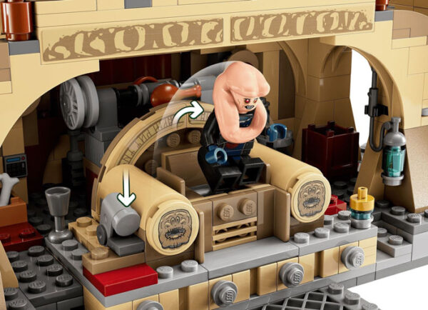 LEGO Star Wars - Camera tronului lui Boba Fett 75326, 732 piese