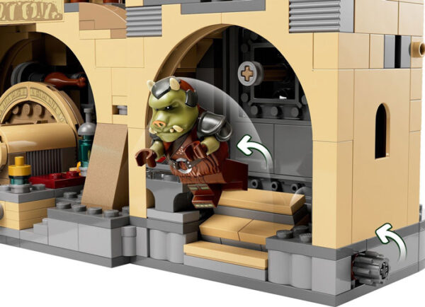 LEGO Star Wars - Camera tronului lui Boba Fett 75326, 732 piese