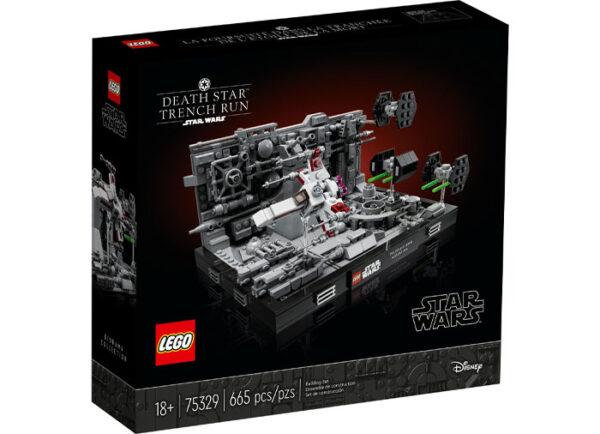 75329-lego-star-wars-1 LEGO Star Wars - Diorama Urmarirea de pe Death Star 75329, 666 piese