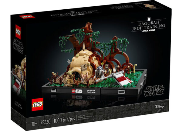 LEGO Star Wars - Diorama Antrenamentul Jedi de pe Dagobah 75330, 1000 piese