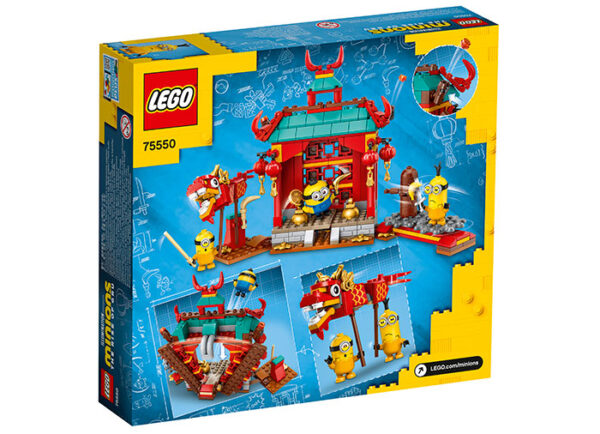 75550-minions-lego-2 LEGO Minions - Lupta Kung Fu a Minionilor 75550, 310 piese