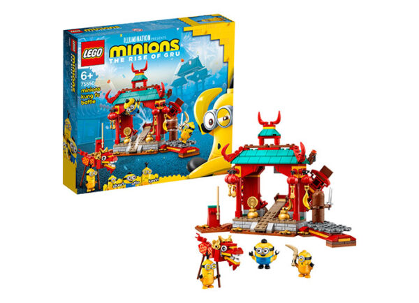 75550-minions-lego LEGO Minions - Lupta Kung Fu a Minionilor 75550, 310 piese