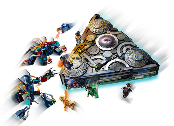 76156-heroes-lego-3 LEGO Marvel Super Heroes - Inaltarea navei Domo 76156, 1040 piese