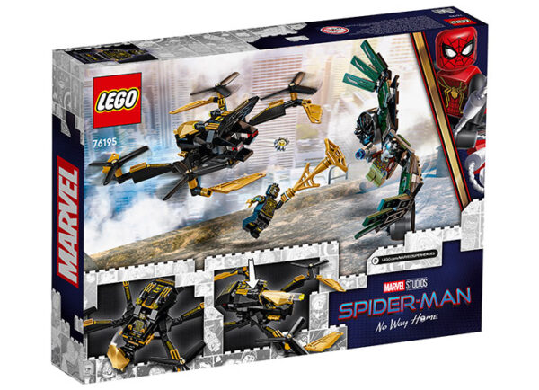 76195-heroes-lego-3 LEGO Marvel Super Heroes - Spider-Man Duelul cu Drone 76195, 198 piese