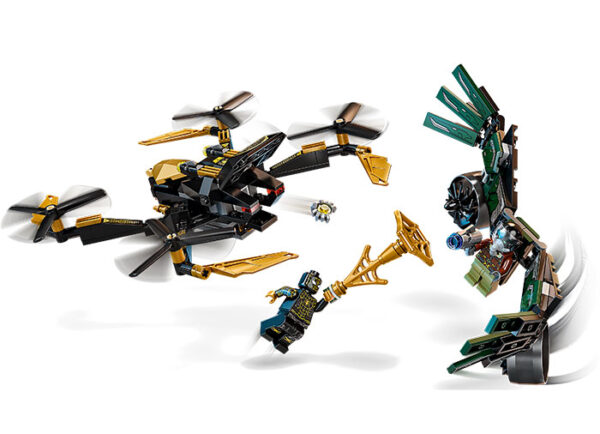 76195-heroes-lego-4 LEGO Marvel Super Heroes - Spider-Man Duelul cu Drone 76195, 198 piese
