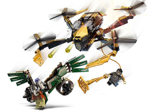 76195-heroes-lego-5 LEGO Marvel Super Heroes - Spider-Man Duelul cu Drone 76195, 198 piese