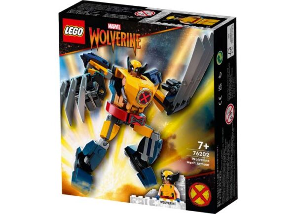 LEGO Marvel Super Heroes - Robot Wolverine 76202, 141 piese