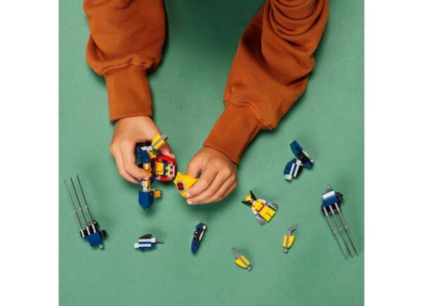 LEGO Marvel Super Heroes - Robot Wolverine 76202, 141 piese