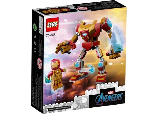 76203-lego-super-heroes-2 LEGO Marvel Super Heroes - Robot Iron Man 76203, 130 piese