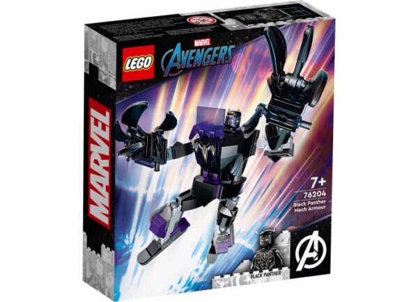 LEGO Marvel Super Heroes - Robot Black Panther 76204, 124 piese