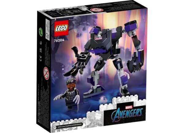 LEGO Marvel Super Heroes - Robot Black Panther 76204, 124 piese
