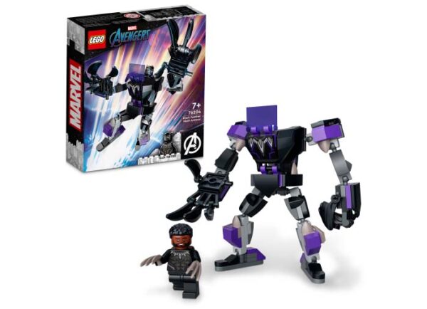 LEGO Marvel Super Heroes - Robot Black Panther 76204, 124 piese