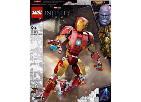 76206-lego-superheroes-1 LEGO Marvel Super Heroes - Figurina Iron Man 76206, 381 piese