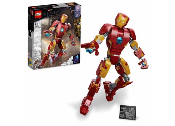 76206-lego-superheroes LEGO Marvel Super Heroes - Figurina Iron Man 76206, 381 piese